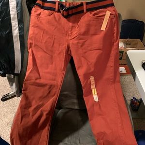 Urban Pipeline Men’s orange slacks.